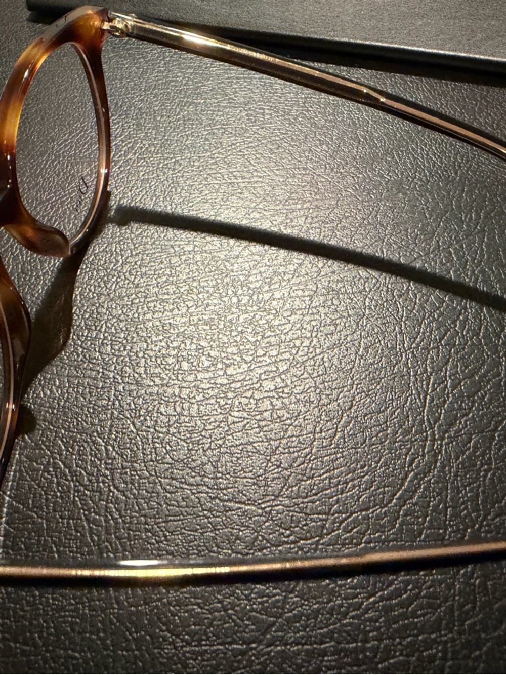 Dior Tortoiseshell Round Optical Glasses in Brown - Picture 3 of 10